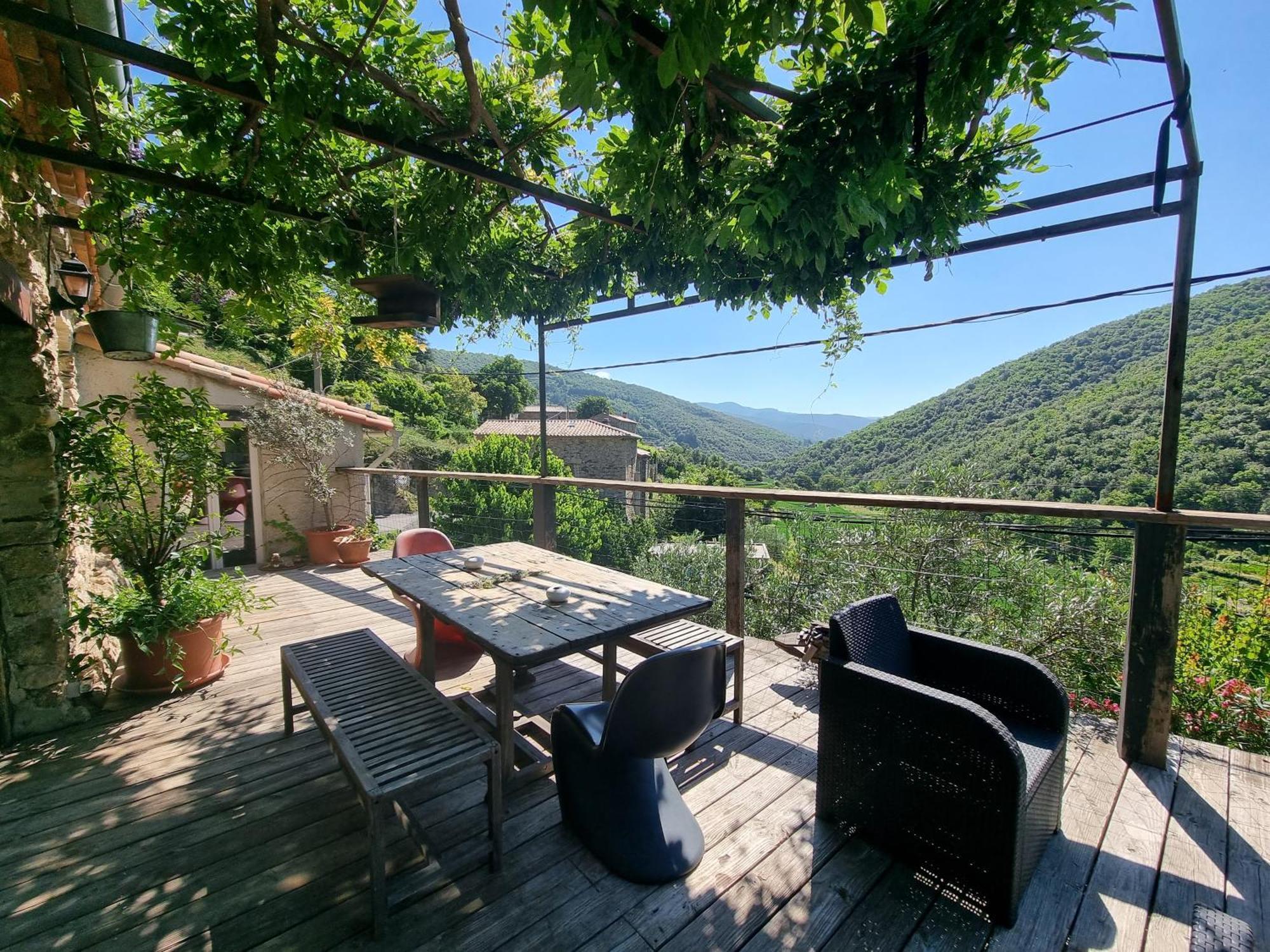 Mas Montet Chez Raphael Villa Valleraugue Exteriör bild