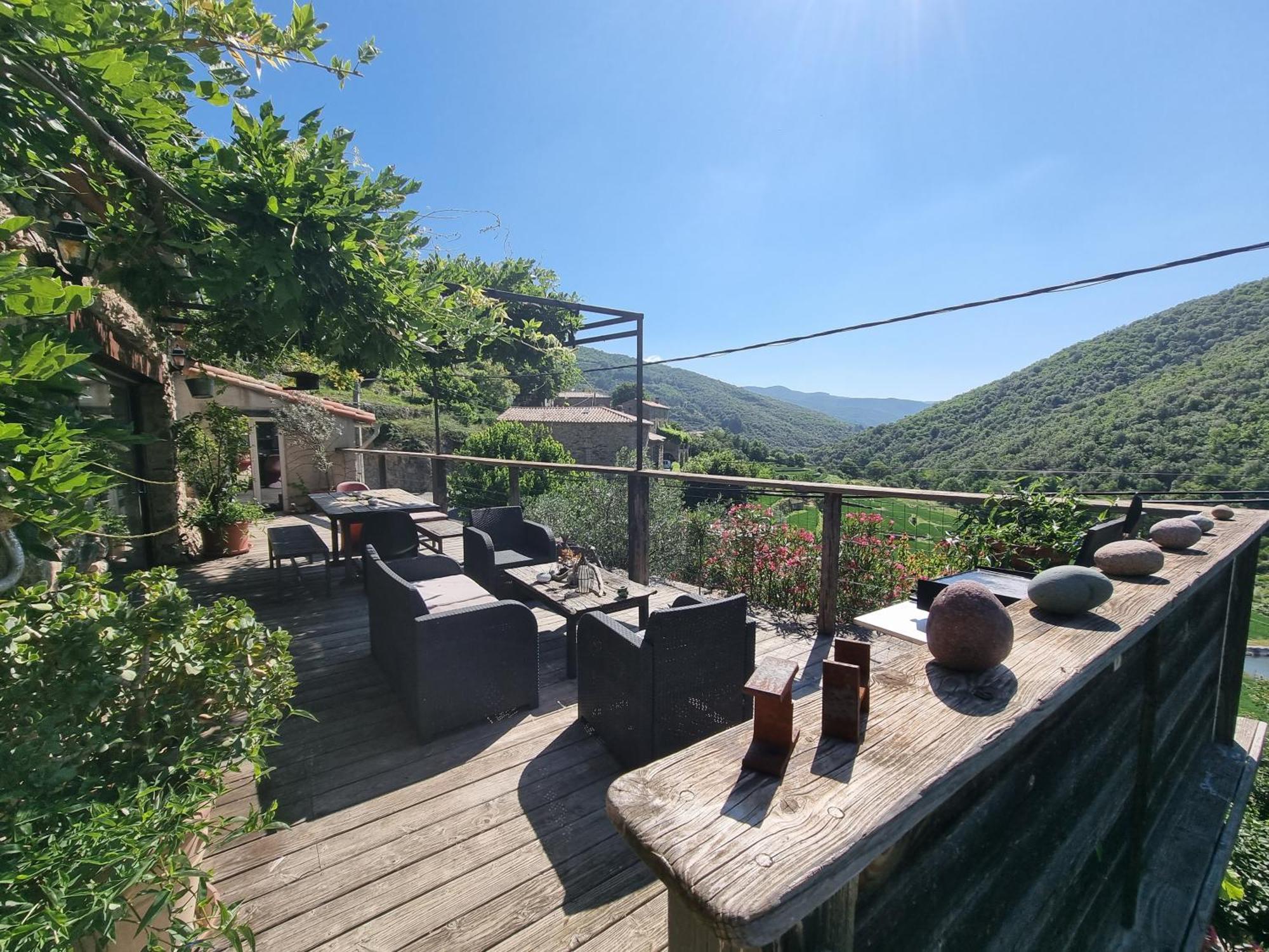Mas Montet Chez Raphael Villa Valleraugue Exteriör bild